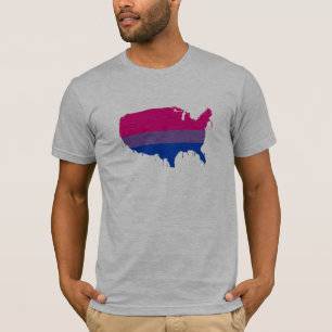 Bisexuelles Amerika T-Shirt