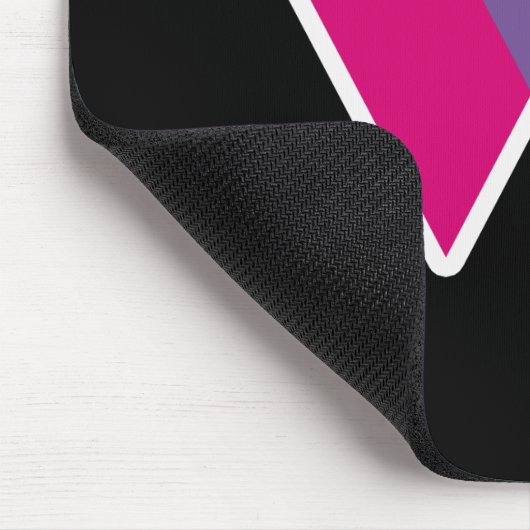 BISEXUELLES DREIECK-SYMBOL 3D MOUSEPAD (Ecke)