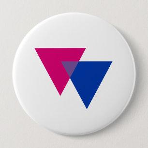 BISEXUELLES DREIECK-SYMBOL BUTTON