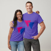 BISEXUELLES DREIECK-SYMBOL T-Shirt (Unisex)