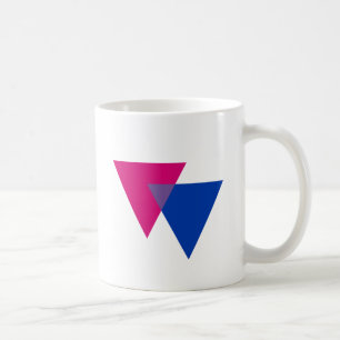 BISEXUELLES DREIECKSYMBOL KAFFEETASSE