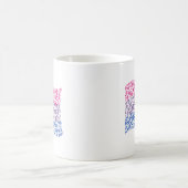 BISEXUELLES FLAGWORTPATTER KAFFEETASSE (Mittel)