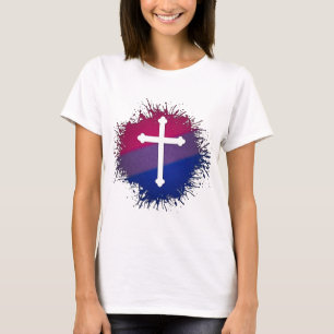 Bisexuelles Kreuz T-Shirt