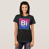 Bisexuelles Periodisches Tabellenelement T-Shirt (Vorne ganz)