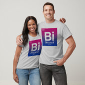 Bisexuelles Periodisches Tabellenelement T-Shirt (Unisex)