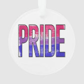 Bisexuelles Priesterwort Ornament (Rückseite)