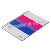 Bisexuelles Prix-Notebook Notizblock (Linke Seite)