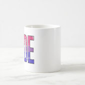 Bisexuelles Stolperwort Kaffeetasse (Mittel)
