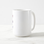 Bisexuelles Stolperwort Kaffeetasse (VorderseiteRechts)