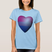BISEXUELLES STOLZ-HERZ --.png T-Shirt (Vorderseite)