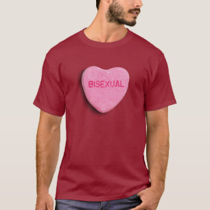 BISEXUELLES SÜSSIGKEITSHERZ - .png T-Shirt
