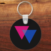 Bisexuelles Symbol Schlüsselanhänger (Vorderseite)