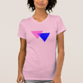 Bisexuelles Symbol T - Shirt (Vorderseite)