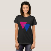 Bisexuelles Symbol T-Shirt (Vorne ganz)