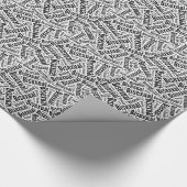 BISEXUELLES WORTPATTER GESCHENKPAPIER (Ecke)