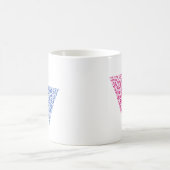 BISEXUELLES WORTPATTER KAFFEETASSE (Mittel)
