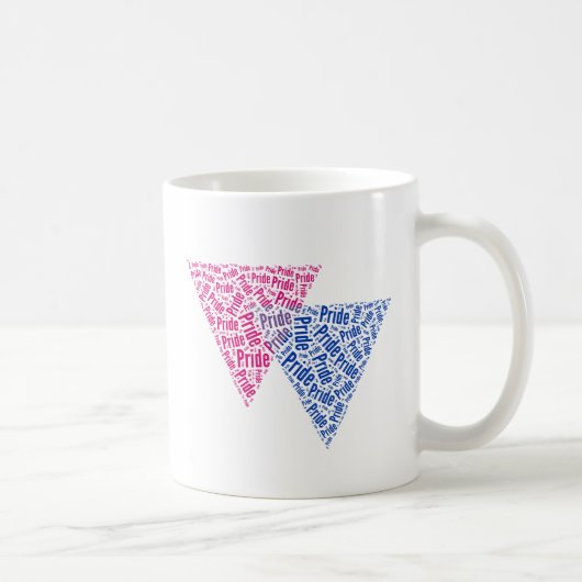 BISEXUELLES WORTPATTER KAFFEETASSE (Rechts)