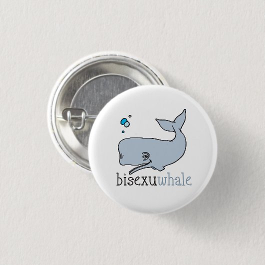 BISEXUWHALE BUTTON (Vorne & Hinten)