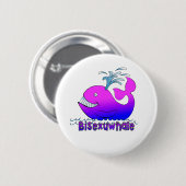 Bisexuwhale Button (Vorne & Hinten)