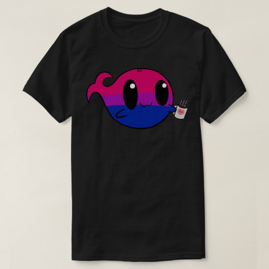 Bisexuwhaleitea T-Shirt (Design vorne)