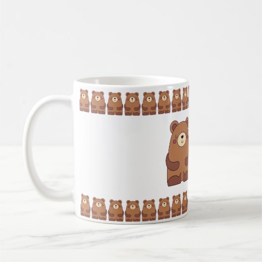 BisforBear–FunAlphabetCupDesign Kaffeetasse (Links)