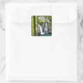 Bish Bash Falls in Bish Bash Falls Staat Park Quadratischer Aufkleber (Tasche)