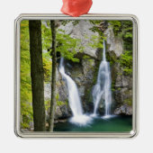 Bish Bash Falls in Bish Bash Falls Staat Park Silbernes Ornament (Vorne)