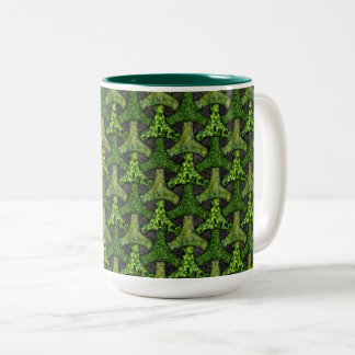 Bishamon-geometrische Bindung Zweifarbige Tasse