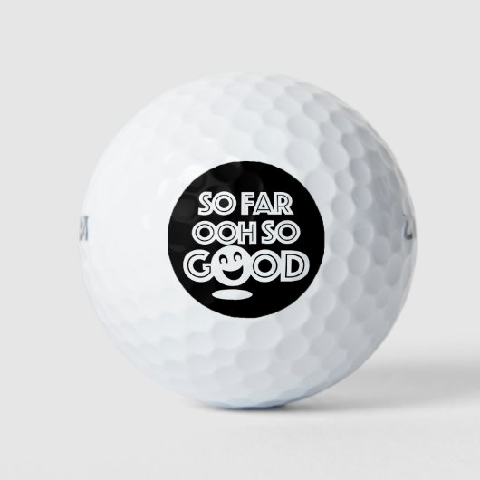 Bisher so gute Golfballen Golfball (Vorderseite)