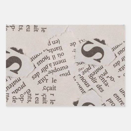 Bishkek Journal-Umhüllungspapier mit zufälligen Dr Geschenkpapier Set (Vorderseite 3)