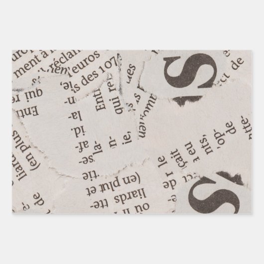 Bishkek Journal-Umhüllungspapier mit zufälligen Dr Geschenkpapier Set (Vorderseite 2)