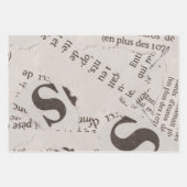 Bishkek Journal-Umhüllungspapier mit zufälligen Dr Geschenkpapier Set (Vorderseite)