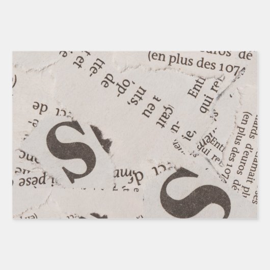 Bishkek Journal-Umhüllungspapier mit zufälligen Dr Geschenkpapier Set (Vorderseite)