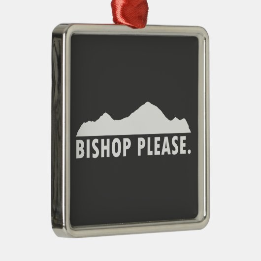 Bishop Bitte Ornament Aus Metall (Rechts)