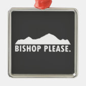 Bishop Bitte Ornament Aus Metall (Vorne)