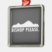 Bishop Bitte Ornament Aus Metall (Links)