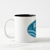 Bishop California Outdoor Zweifarbige Tasse (Links)