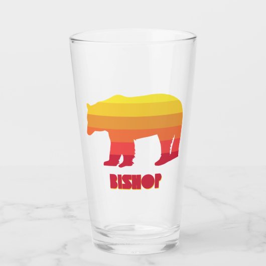 Bishop California Rainbow Bear Glas (Vorderseite)