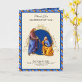 BISHOP CARD KARTE (Gelbe Blume)