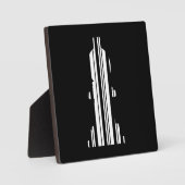 BISHOP CHESS PIECE BAR CODE Bishops Barcode Fotoplatte (Vorderseite)