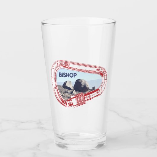 Bishop Climbing Carabiner Glas (Vorderseite)