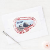 Bishop Climbing Carabiner Rechteckiger Aufkleber (Umschlag)