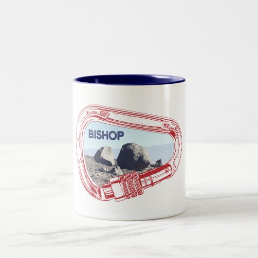 Bishop Climbing Carabiner Zweifarbige Tasse (Mittel)