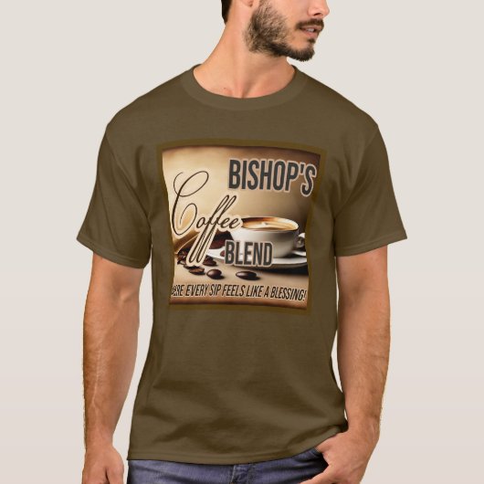 Bishop Coffee Blend T-Shirt (Vorderseite)