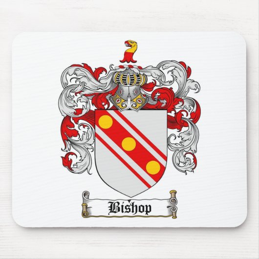 BISHOP FAMILIENWAPPEN - BISHOP WAPPEN MOUSEPAD (Vorne)