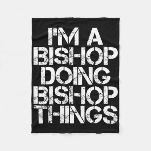Bishop Funny Familienname Tree Birthday Wiedersehe Fleecedecke