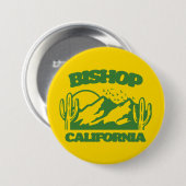 Bishop Kalifornien Button (Vorne & Hinten)