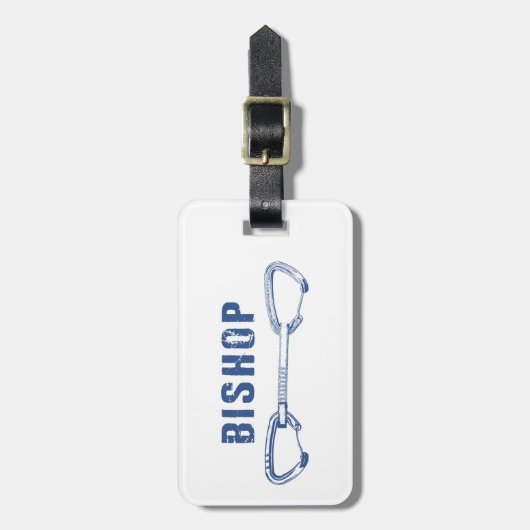 Bishop Rock Climbing Quickdrag Gepäckanhänger (Vorderseite vertikal)