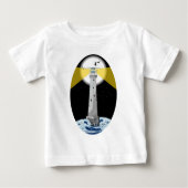 Bishop Rock Lighthouse Baby T-shirt (Vorderseite)