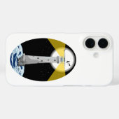 Bishop Rock Lighthouse Case-Mate iPhone Hülle (Rückseite (Horizontal))